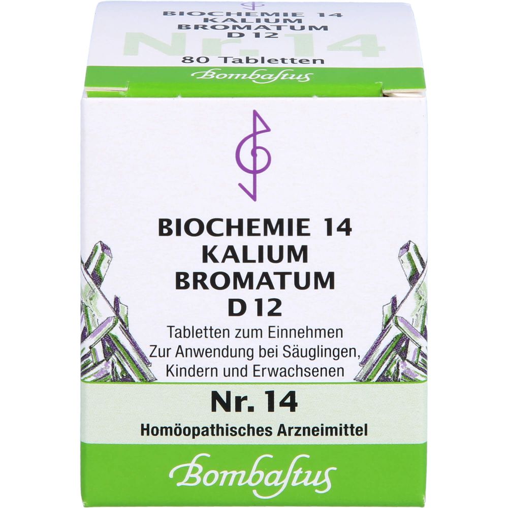 Biochemie 14 Kalium bromatum D 12 Tabletten 80 St