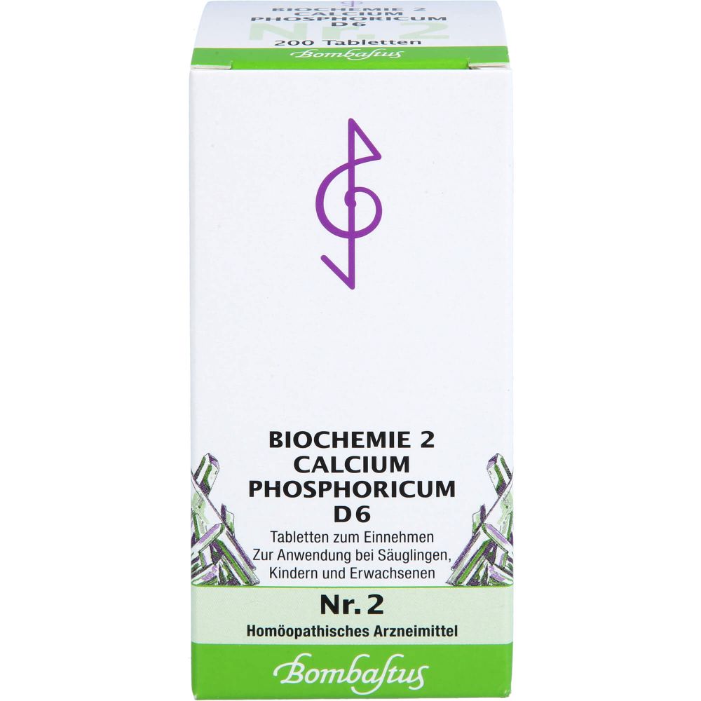 Biochemie 2 Calcium phosphoricum D 6 Tabletten 200 St