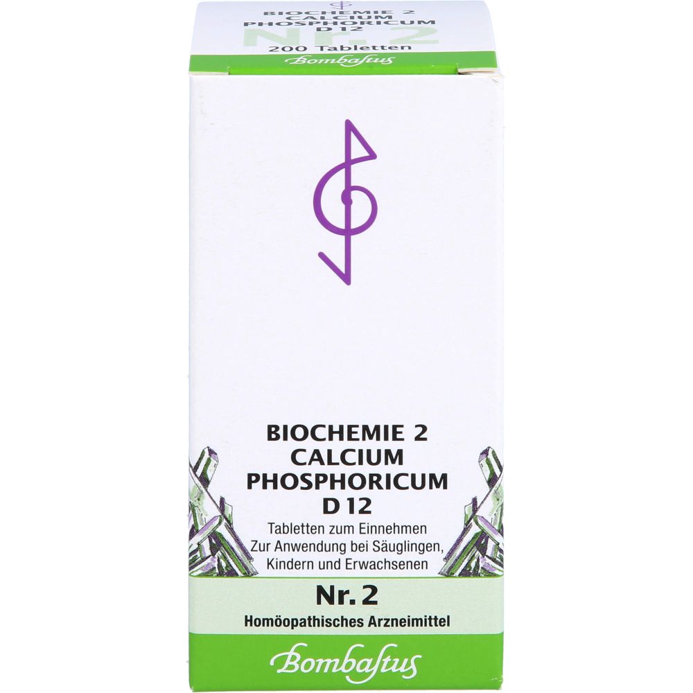 Biochemie 2 Calcium phosphoricum D 12 Tabletten 200 St