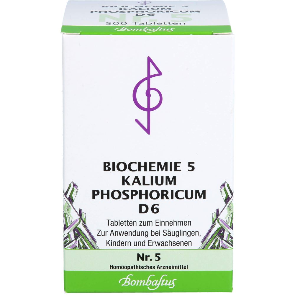 Biochemie 5 Kalium phosphoricum D 6 Tabletten 500 St
