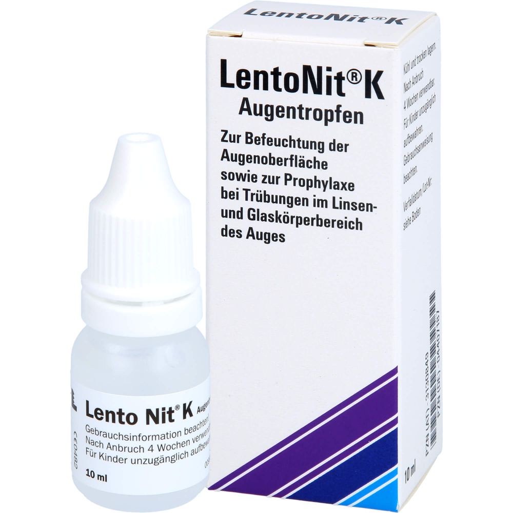 Lento Nit K Augentropfen 10 ml