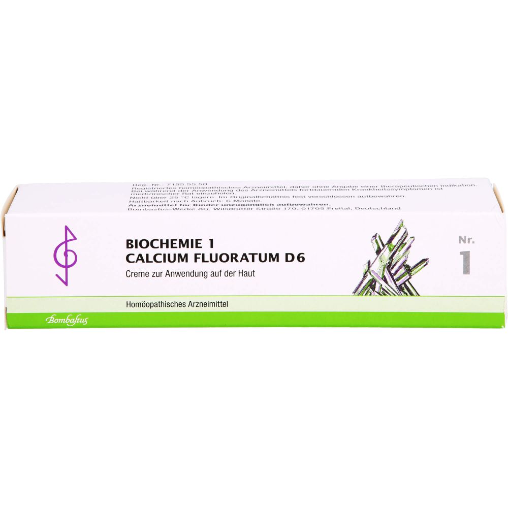 Biochemie 1 Calcium fluoratum D 6 Creme 100 ml