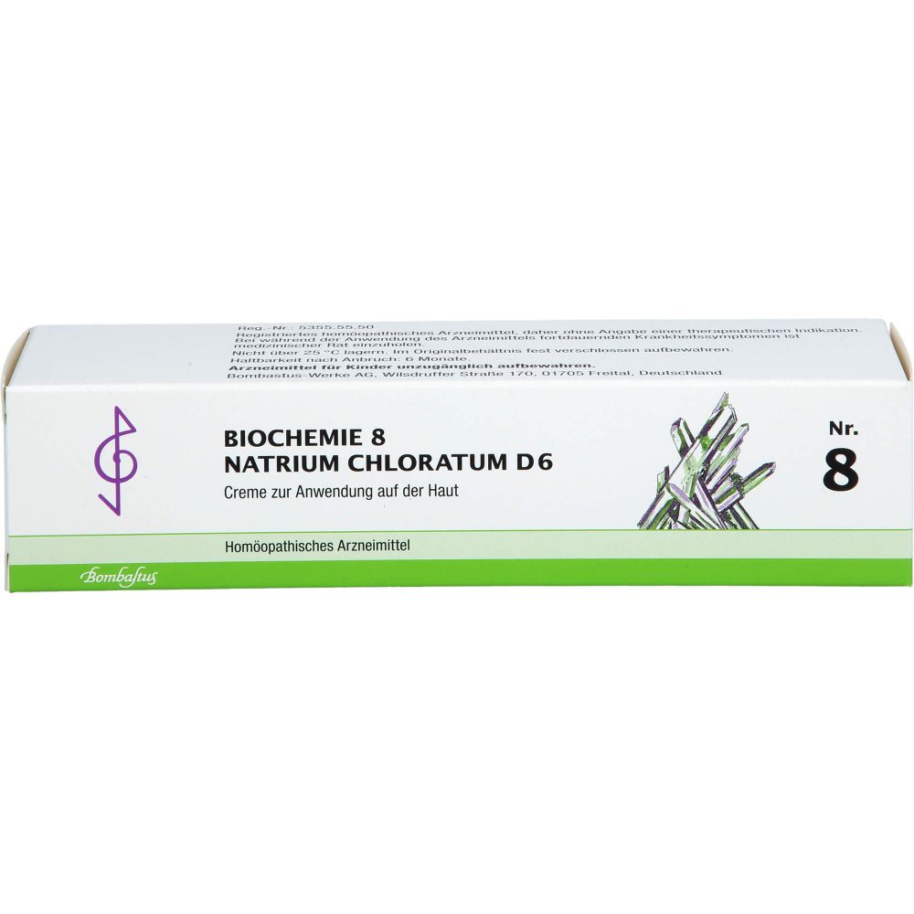 Biochemie 8 Natrium chloratum D 6 Creme 100 ml