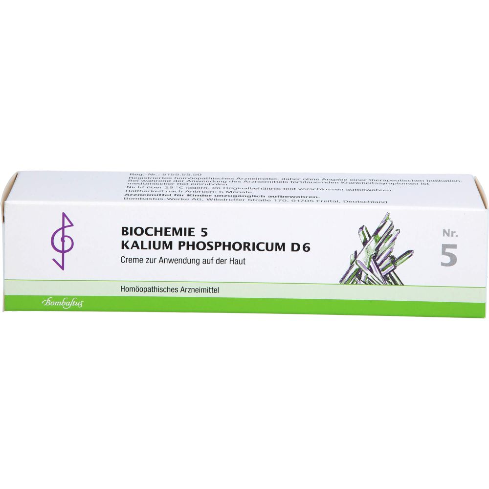 Biochemie 5 Kalium phosphoricum D 6 Creme 100 ml