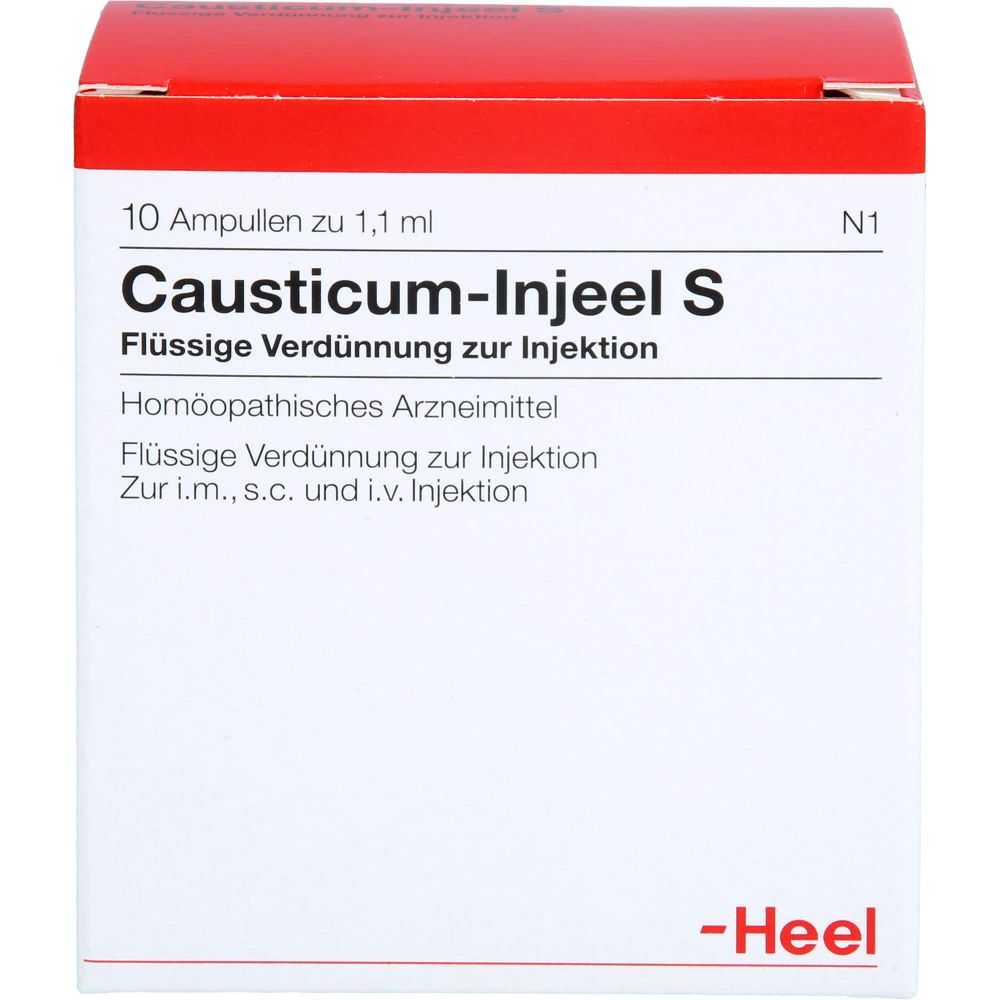 Causticum Injeel S Ampullen 10 St