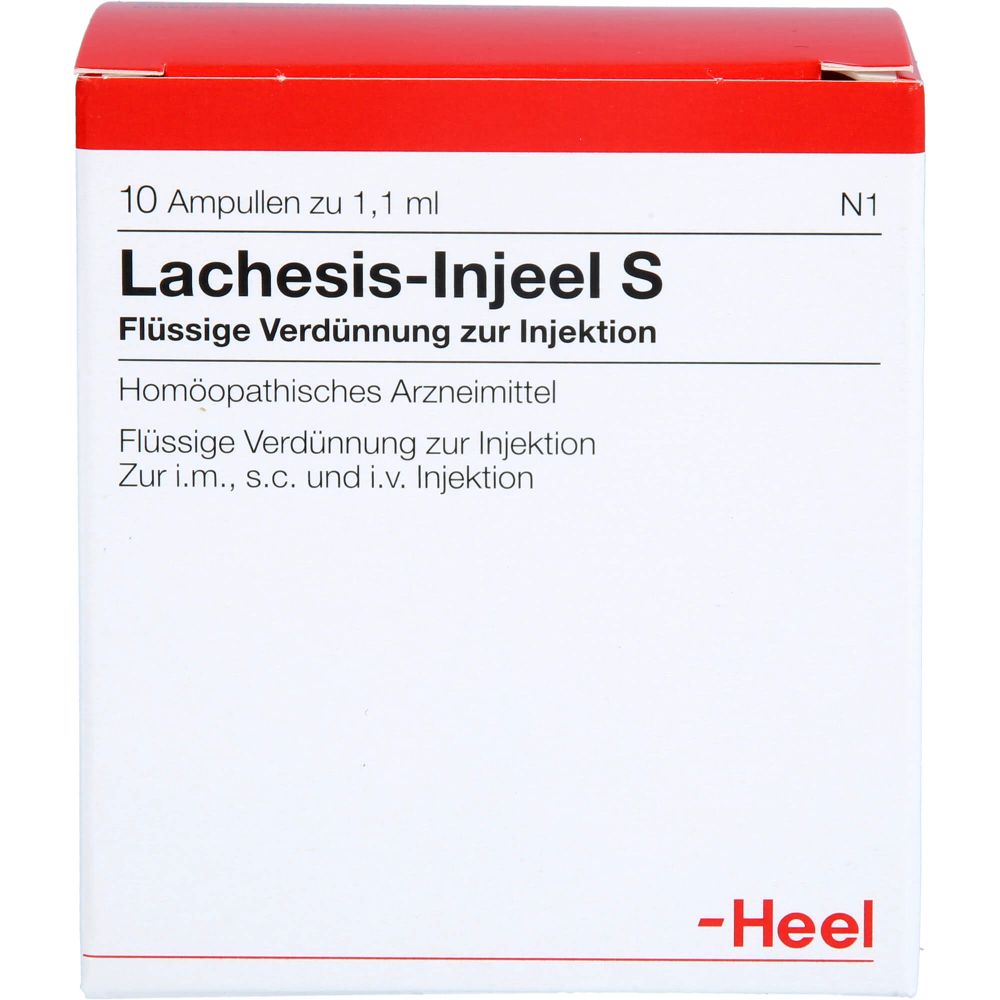 Lachesis Injeel S Ampullen 10 St