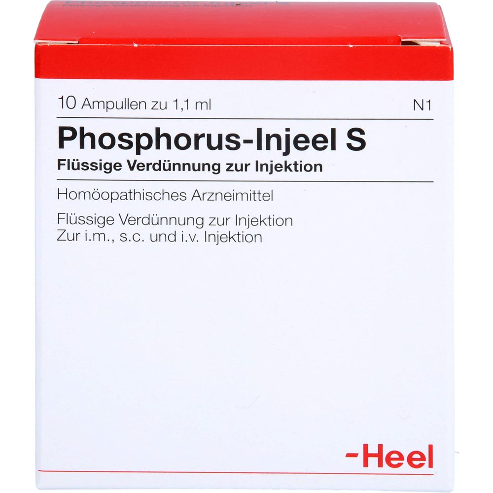 Phosphorus Injeel S Ampullen 10 St