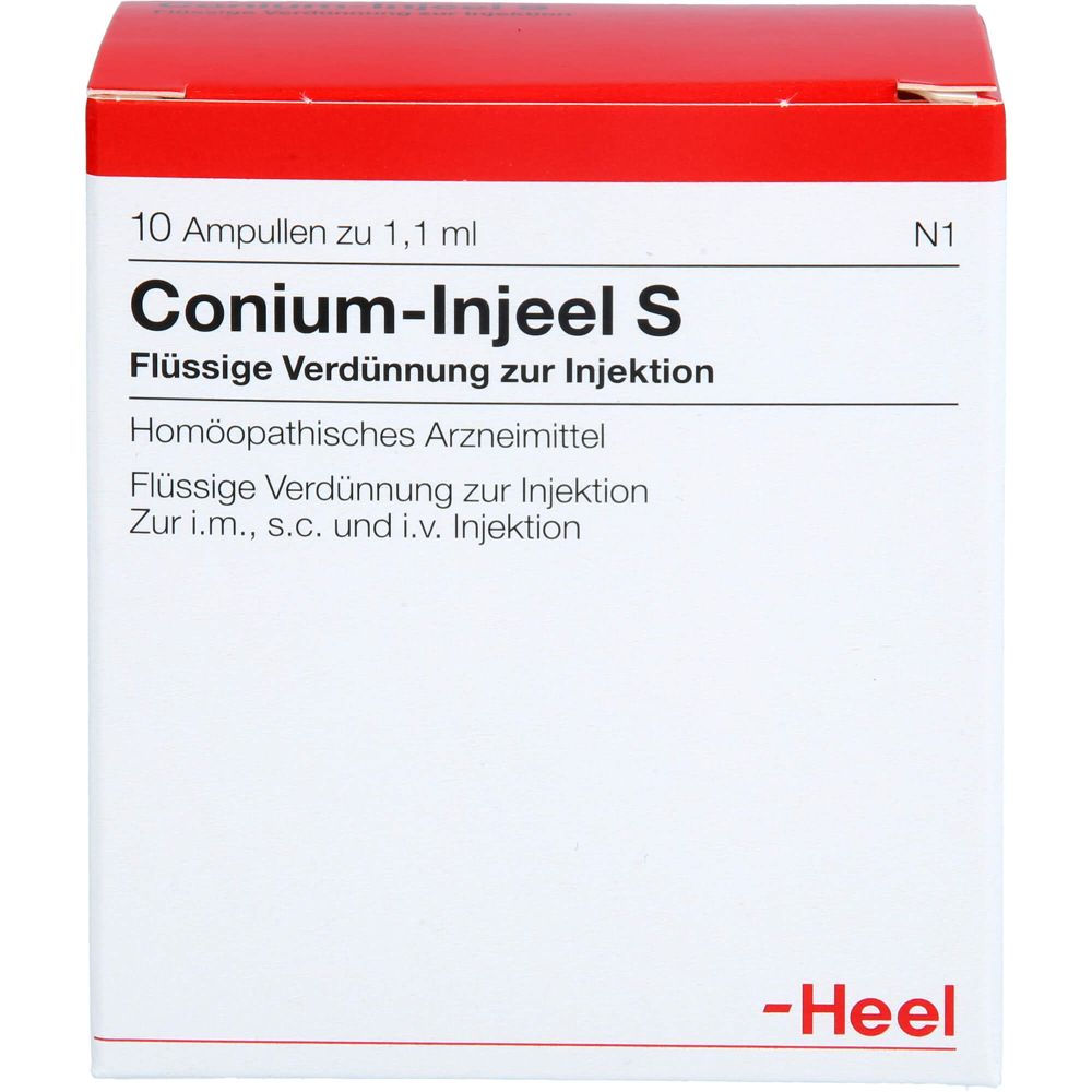 Conium Injeel S Ampullen 10 St