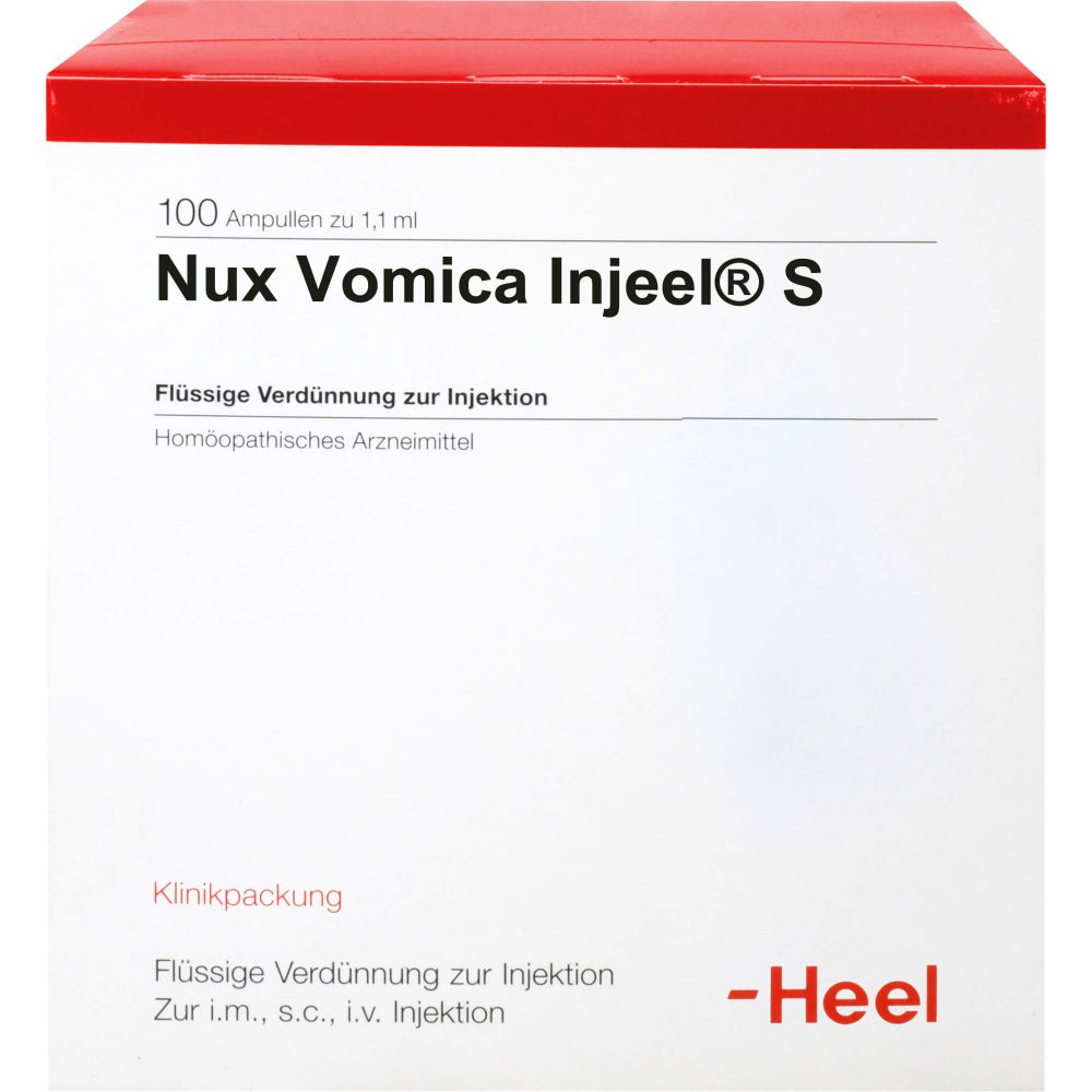 Nux Vomica Injeel S Ampullen 100 St