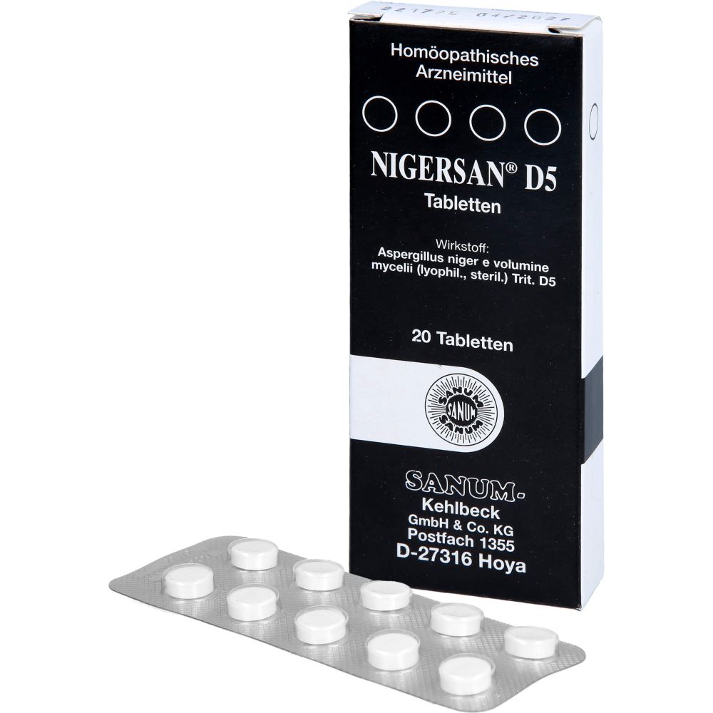 Nigersan D 5 Tabletten 20 St