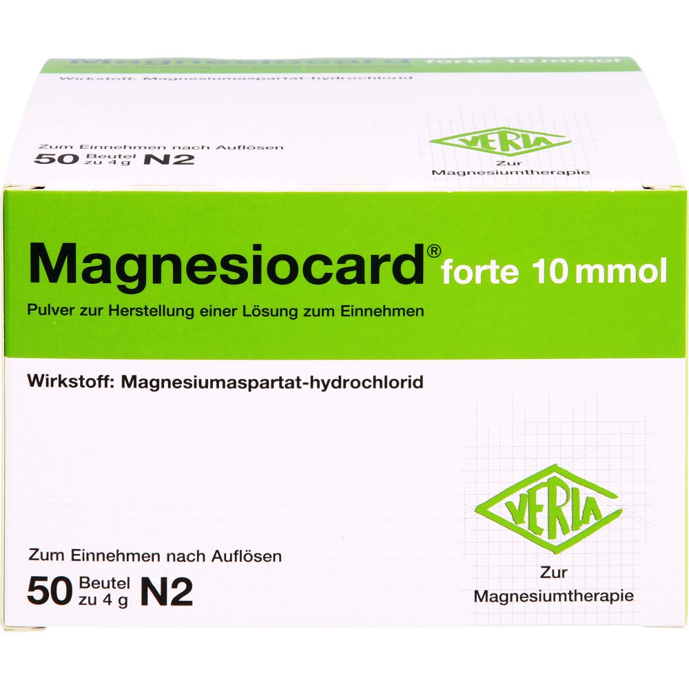 Magnesiocard forte 10 mmol Plv.z.Her.e.Lsg.z.Einn. 50 St