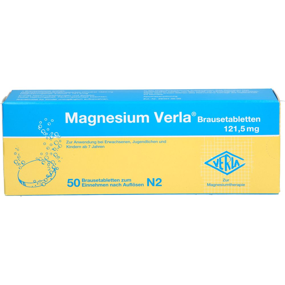 Magnesium Verla Brausetabletten 50 St
