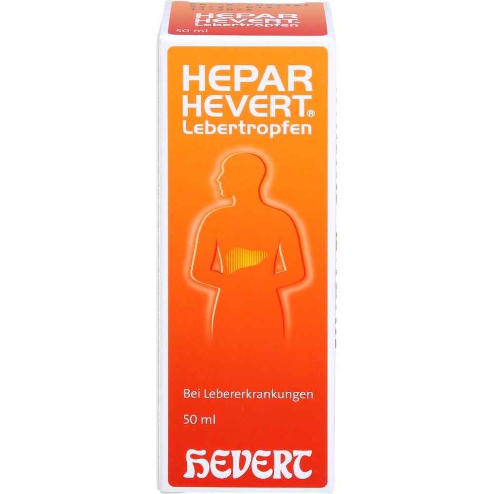 Hepar Hevert Lebertropfen 50 ml