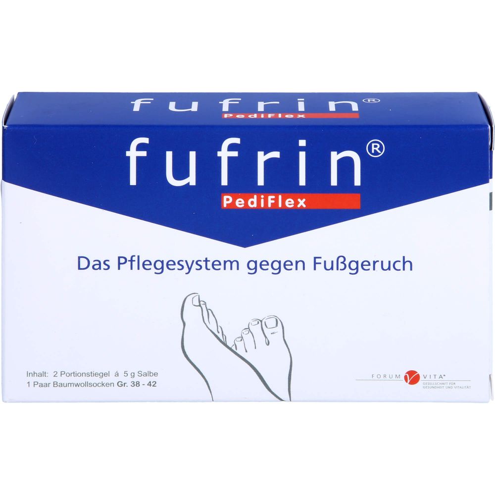 Fufrin PediFlex Pflegesyst.Socke+Salbe Gr.38-42 10 g