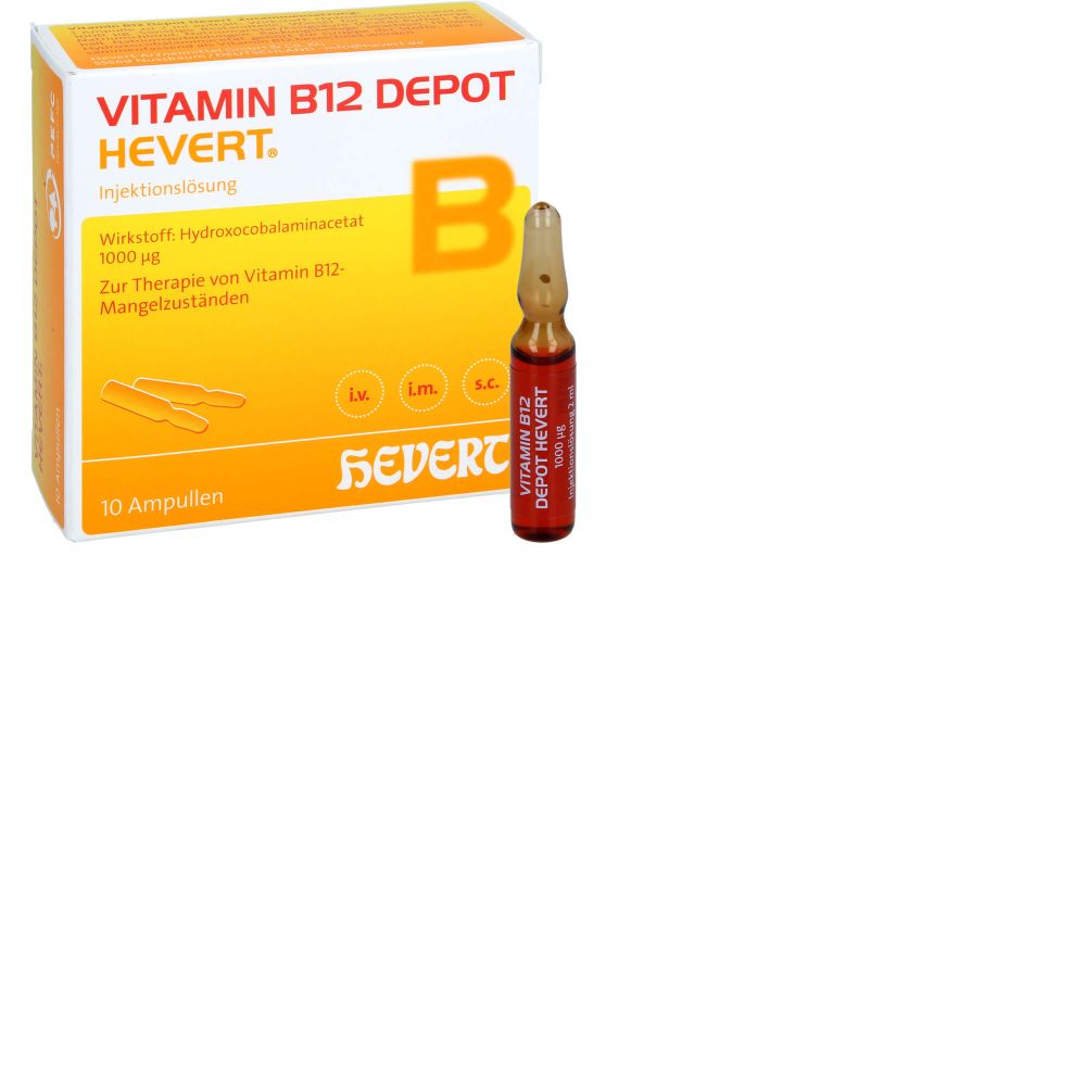 Vitamin B12 Depot Hevert Ampullen 20 ml