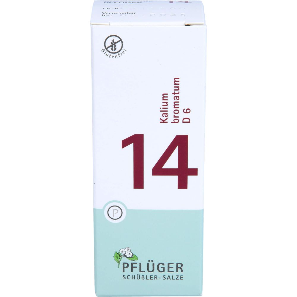 Biochemie Pflüger 14 Kalium bromatum D 6 Tabletten 100 St