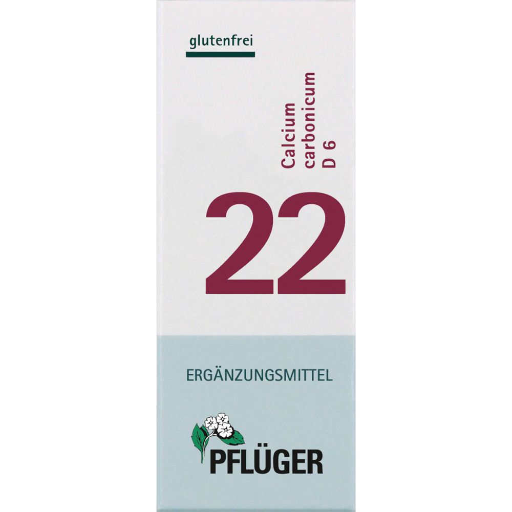 Biochemie Pflüger 22 Calcium carbonicum D 6 Tabl. 400 St