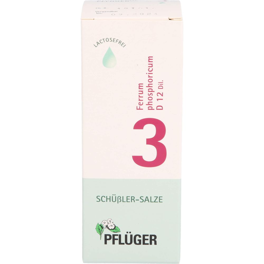 Biochemie Pflüger 3 Ferrum phosphoricum D 12 Tro. 100 ml