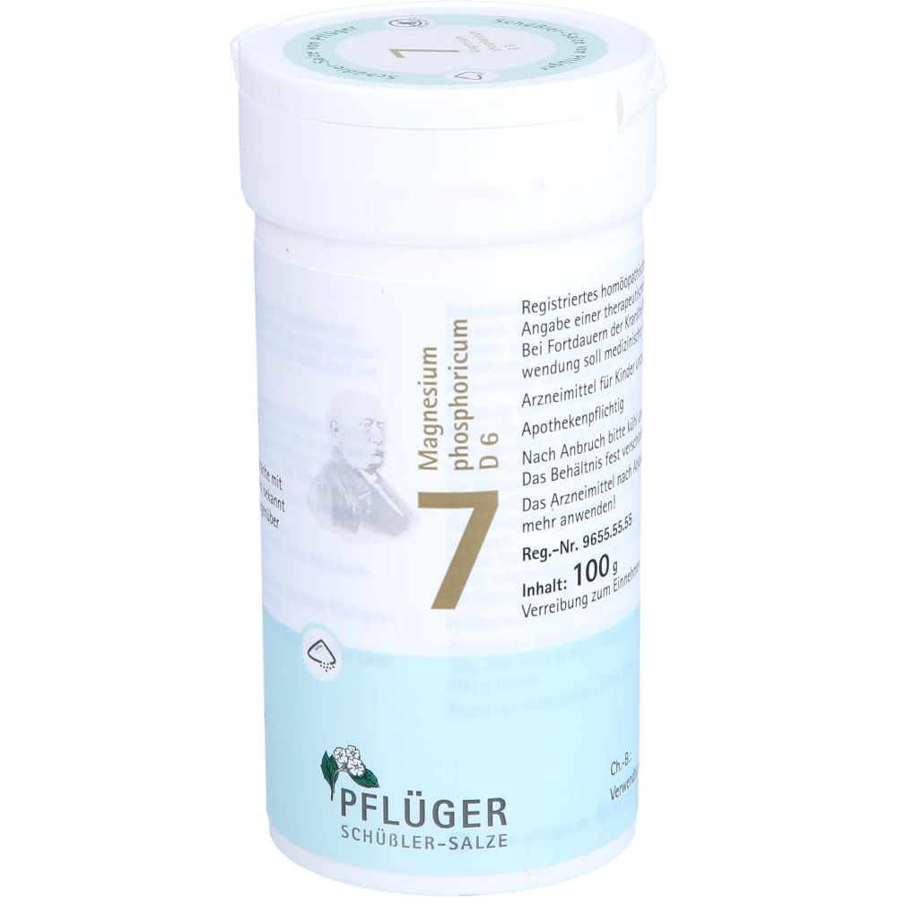 Biochemie Pflüger 7 Magnesium phosphoricum D 6 Plv 100 g
