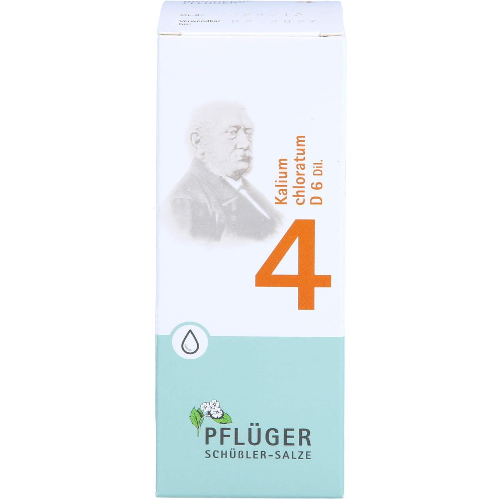 Biochemie Pflüger 4 Kalium chloratum D 6 Tropfen 100 ml