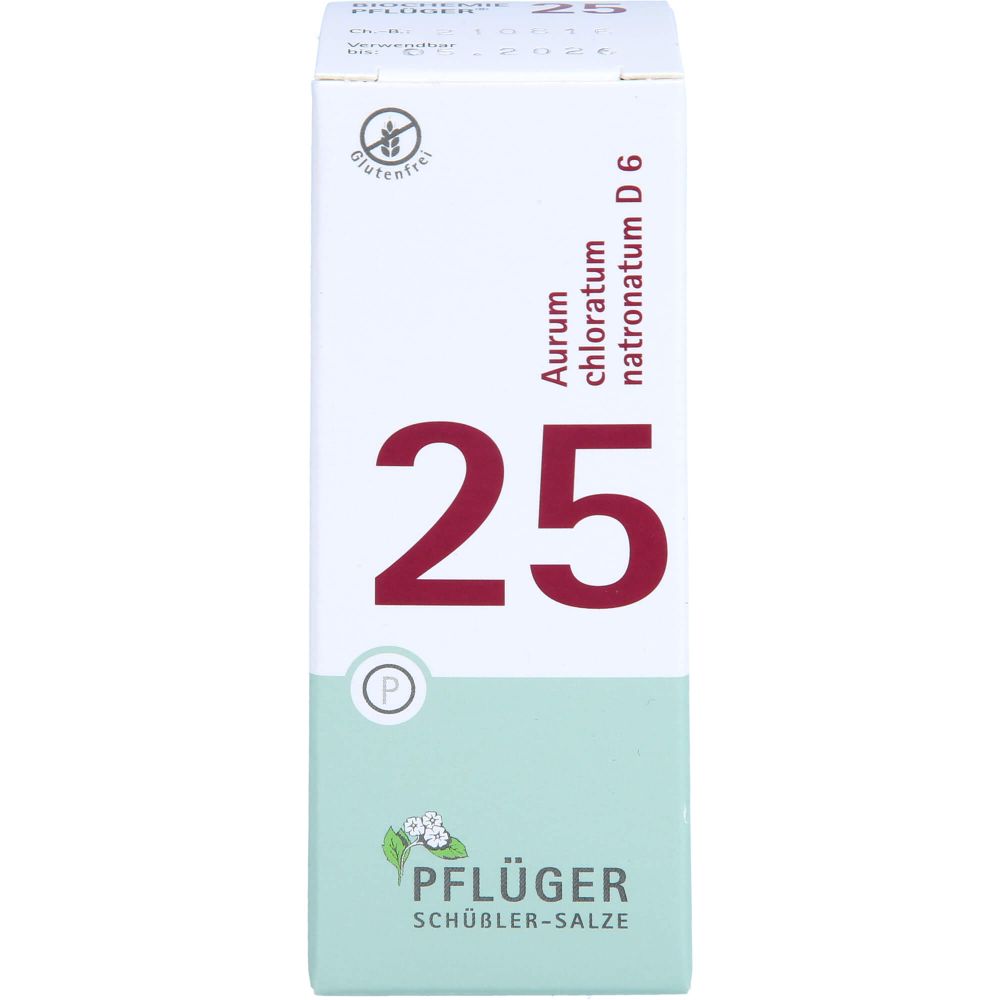 Biochemie Pflüger 25 Aurum chlorat.natron.D 6 Tab. 100 St