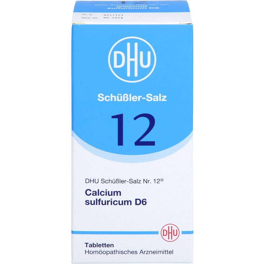 Biochemie Dhu 12 Calcium sulfuricum D 6 Tabletten 420 St