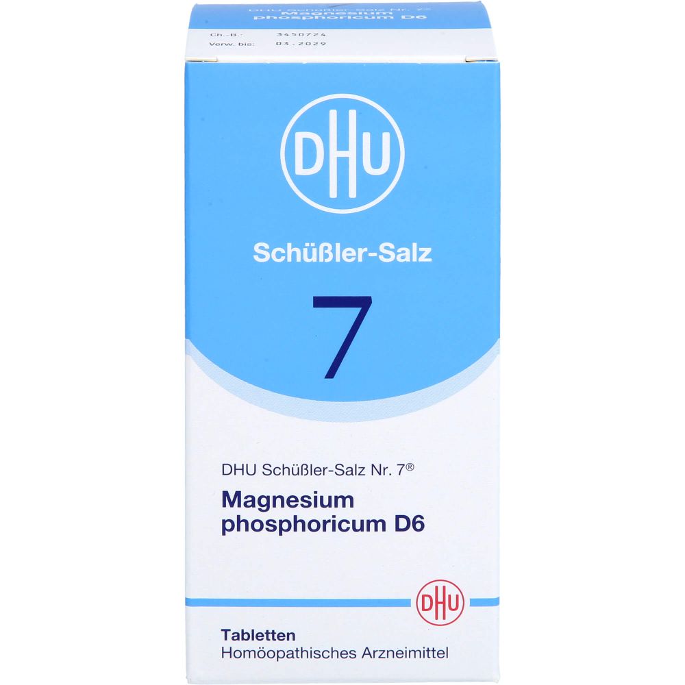 Biochemie Dhu 7 Magnesium phosphoricum D 6 Tabl. 420 St