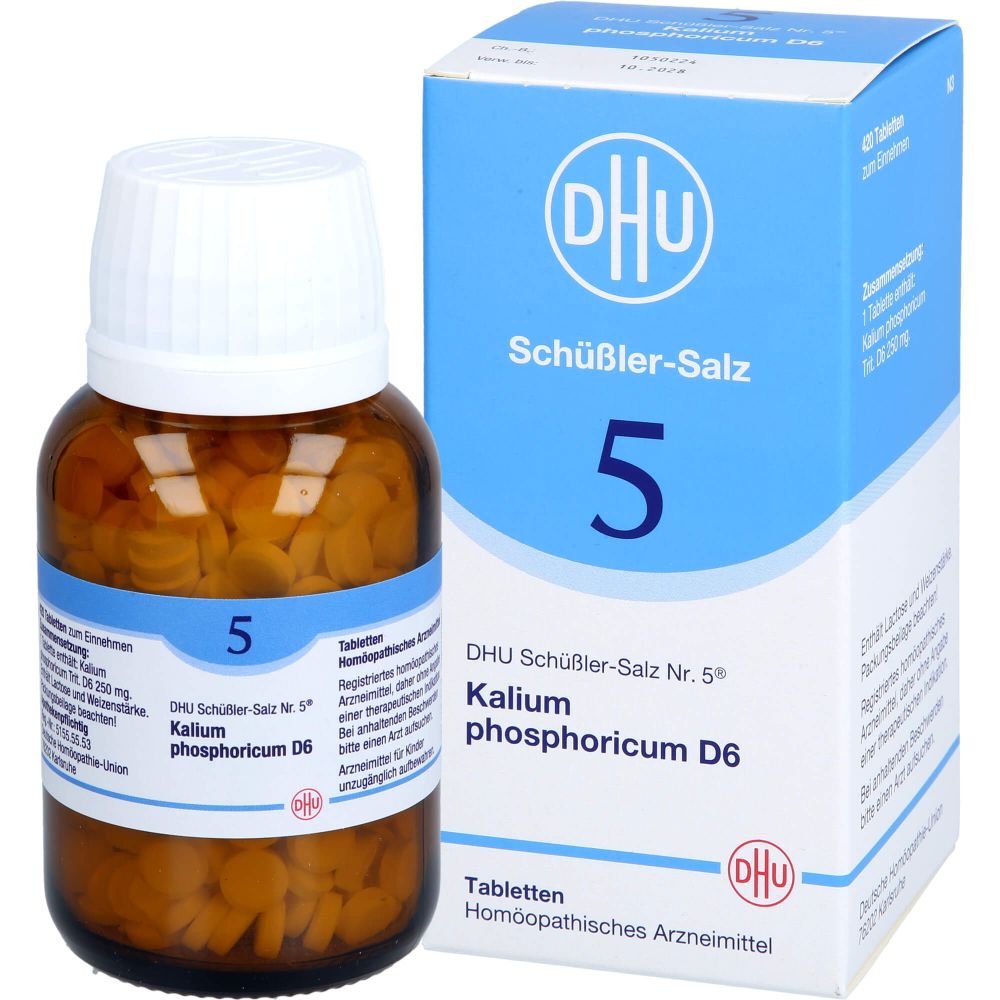 Biochemie Dhu 5 Kalium phosphoricum D 6 Tabletten 420 St