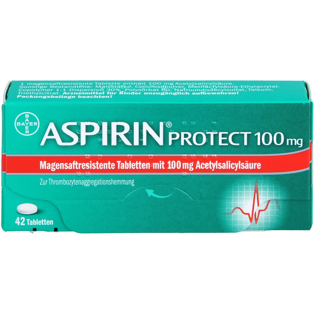 Aspirin Protect 100 mg magensaftres.Tabletten 42 St