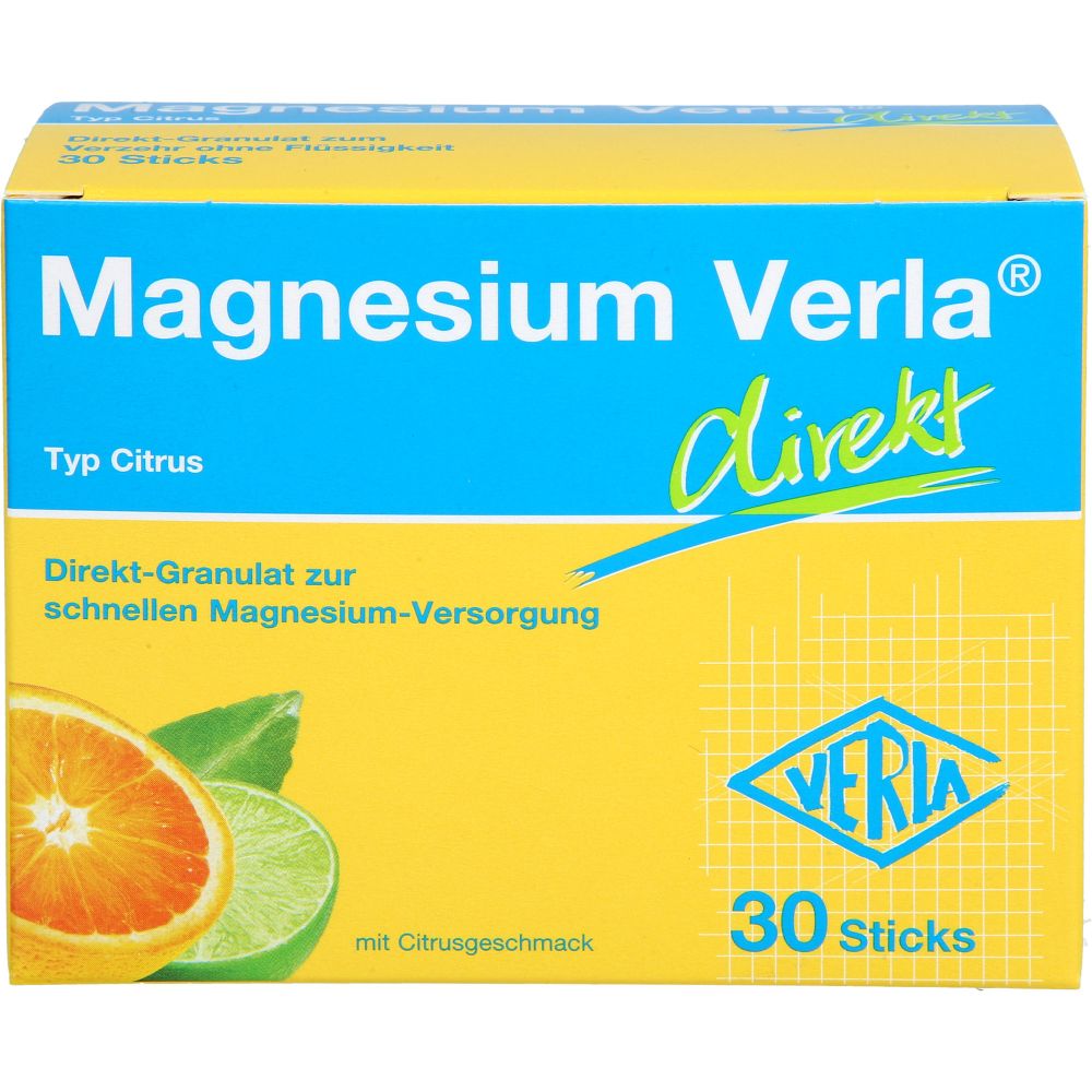 Magnesium Verla direkt Citrus Granulat 30 St