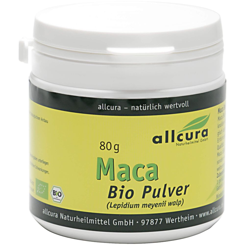 Maca Bio Pulver 80 g