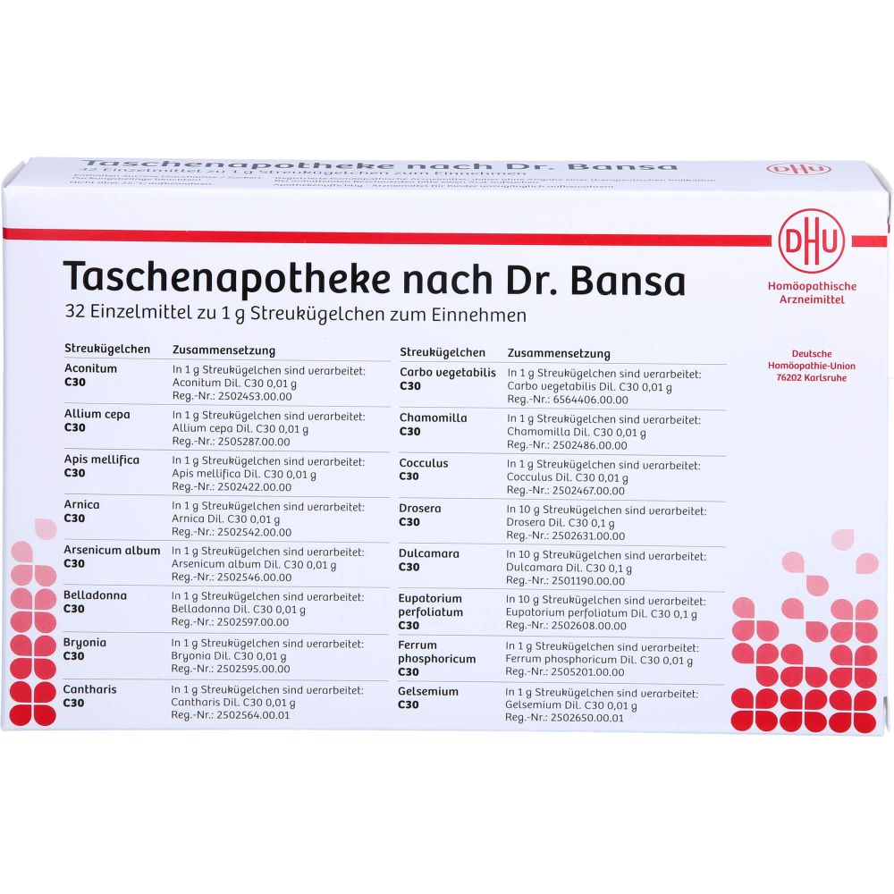 Dhu Taschenapotheke Dr.Bansa 1 St