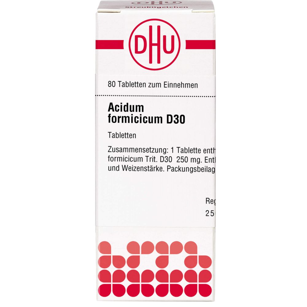 Acidum Formicicum D 30 Tabletten 80 St