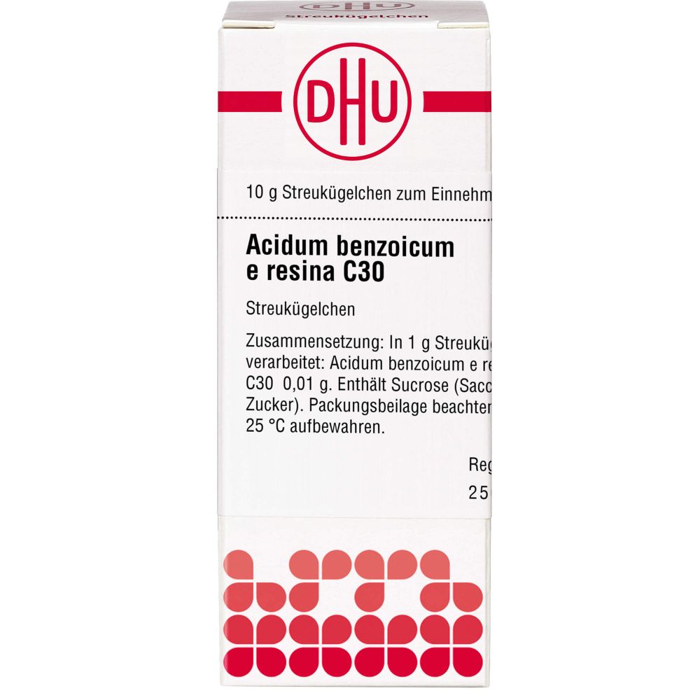 Acidum Benzoicum E Resina C 30 Globuli 10 g