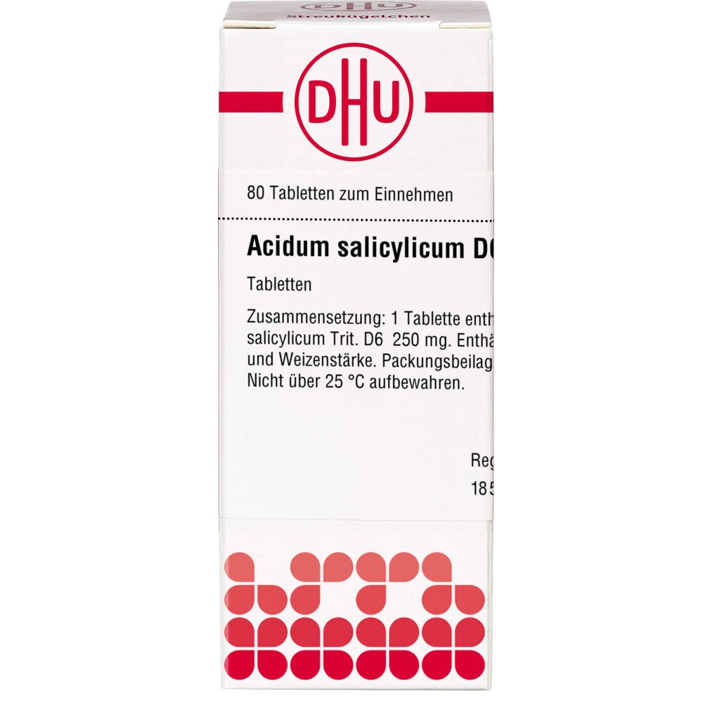 Acidum Salicylicum D 6 Tabletten 80 St