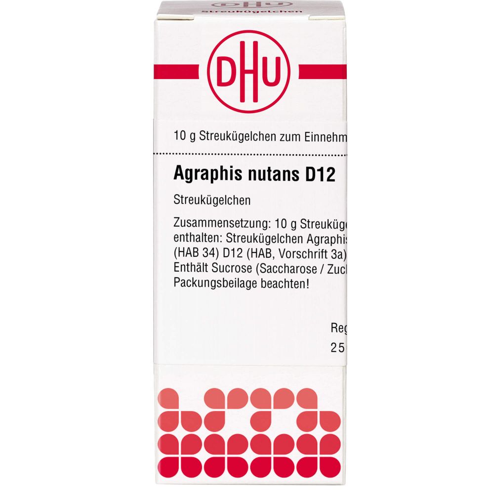 Agraphis Nutans D 12 Globuli 10 g