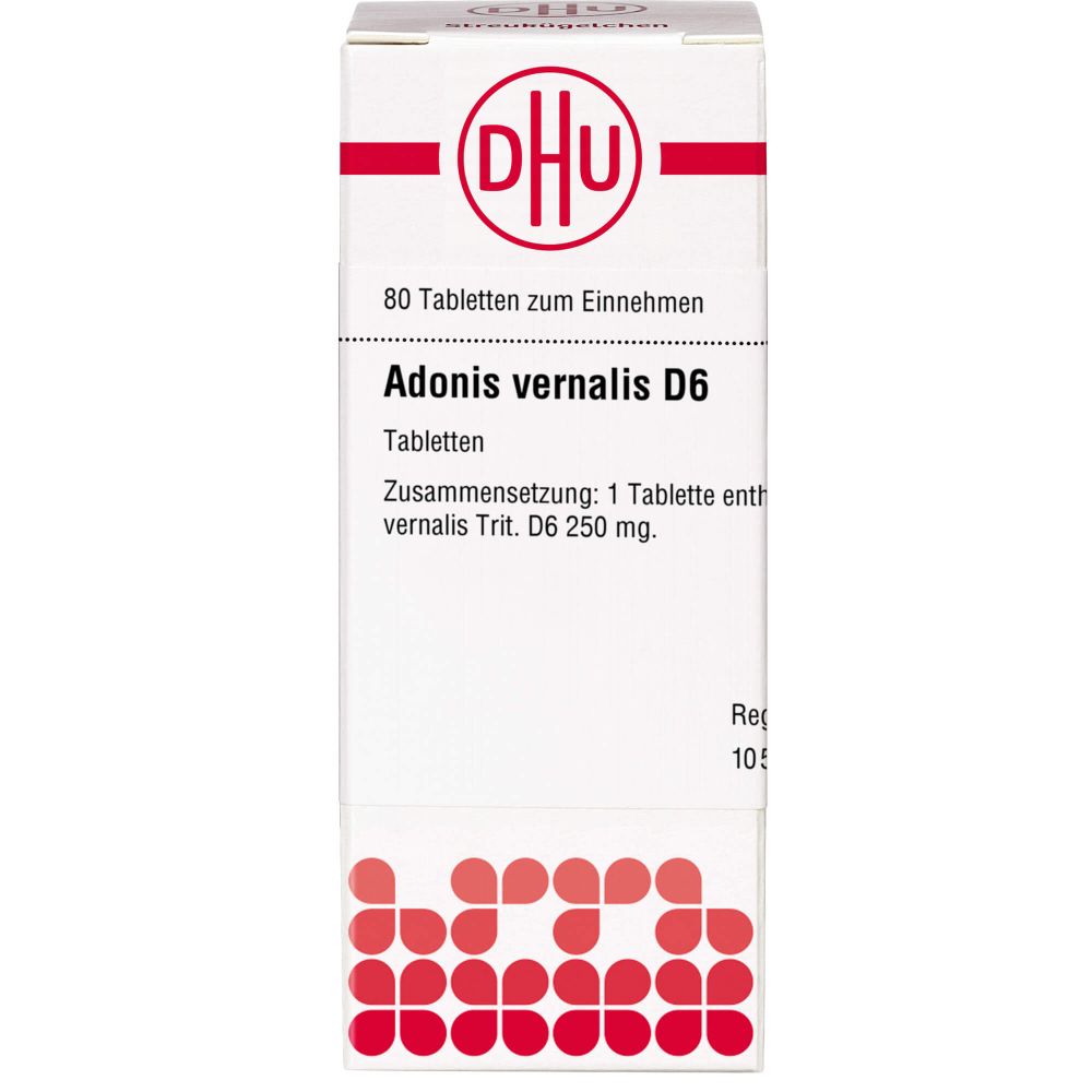 Adonis Vernalis D 6 Tabletten 80 St