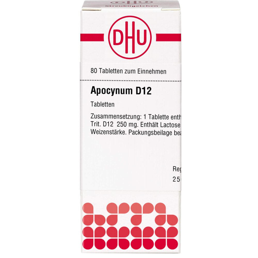 Apocynum D 12 Tabletten 80 St