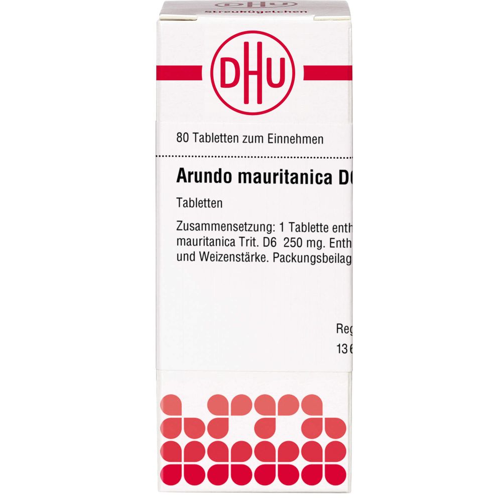 Arundo mauritanica D 6 Tabletten 80 St