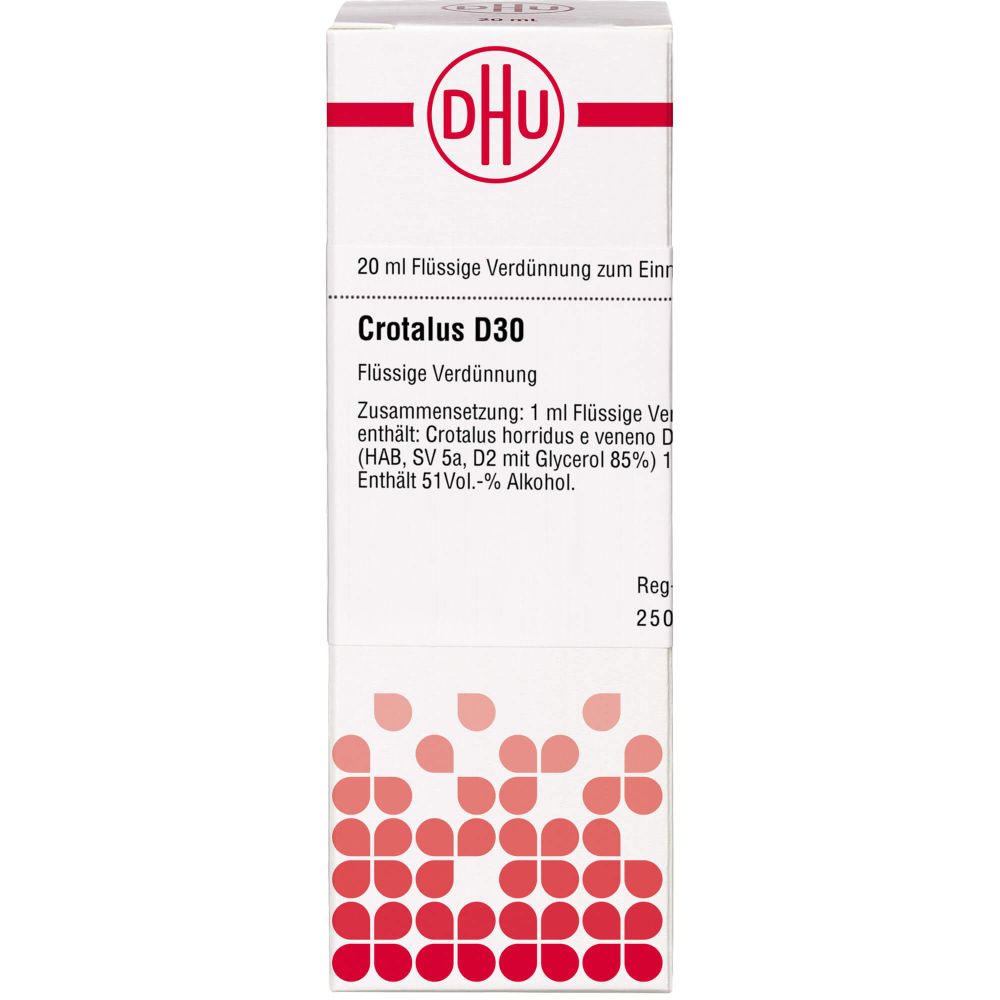 Crotalus D 30 Dilution 20 ml