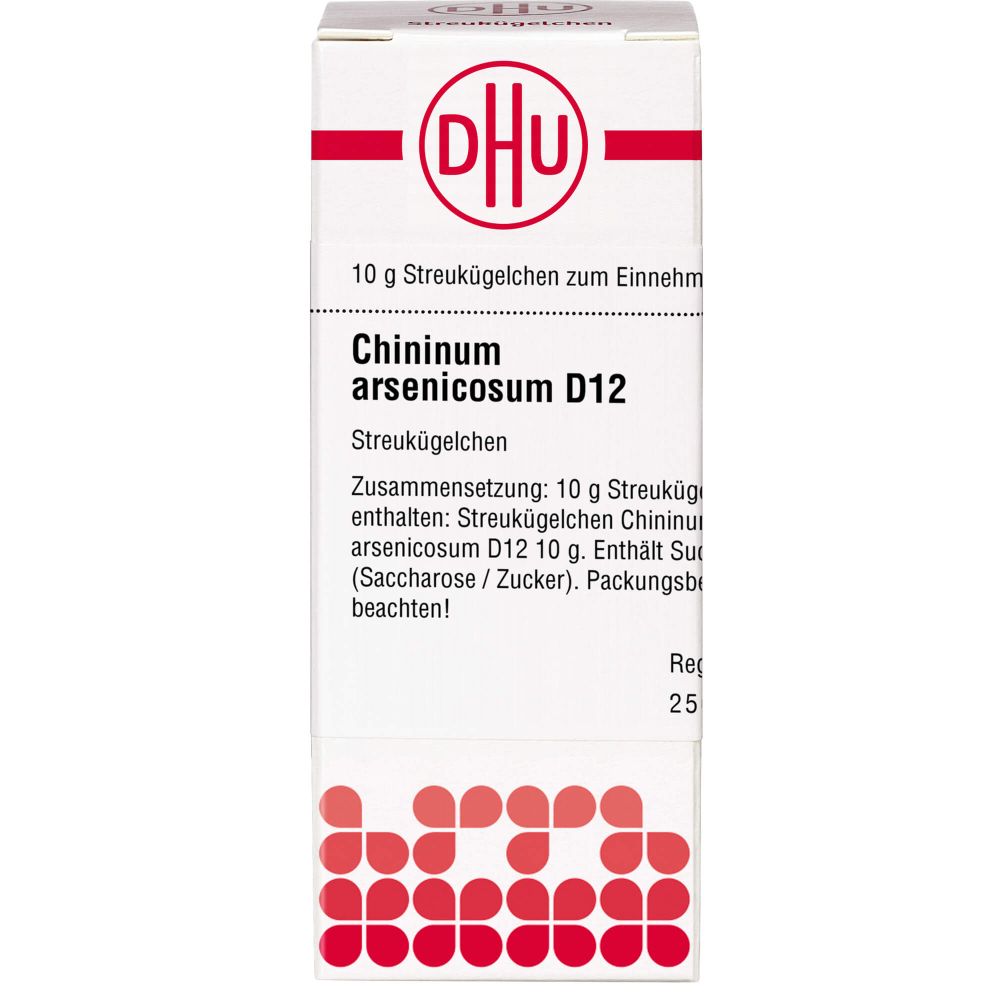 Chininum Arsenicosum D 12 Globuli 10 g