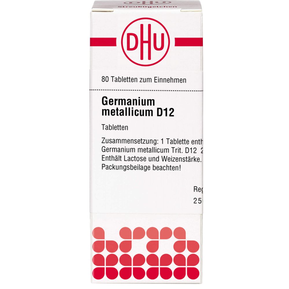 Germanium Metallicum D 12 Tabletten 80 St