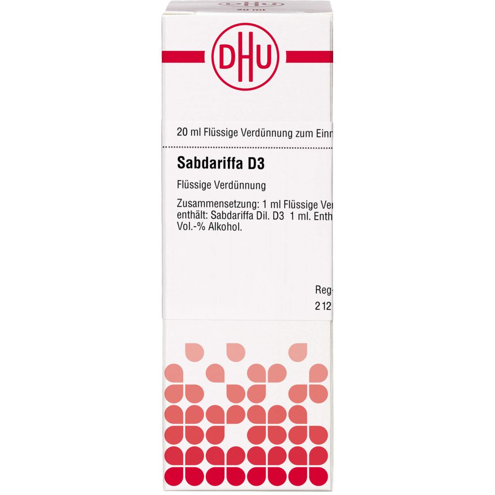 Sabdariffa D 3 Dilution 20 ml