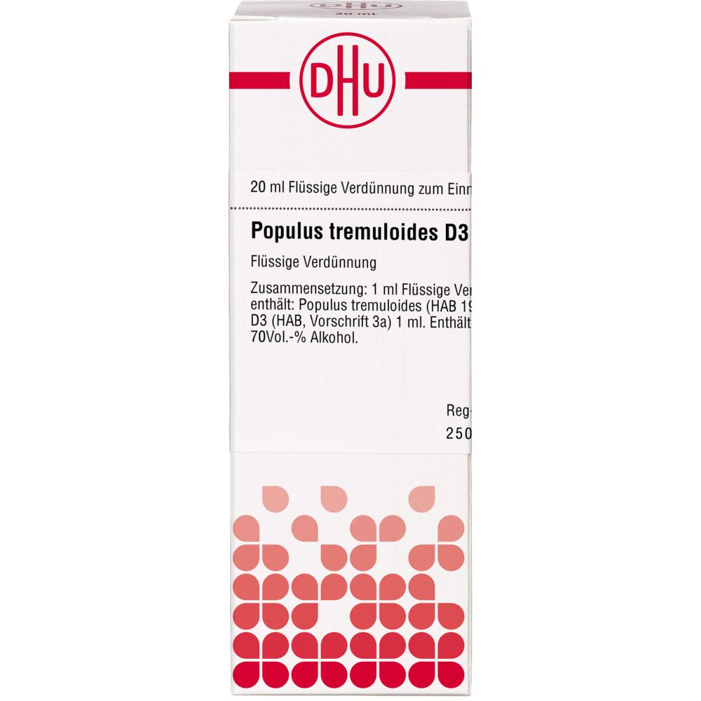 Populus Tremuloides D 3 Dilution 20 ml