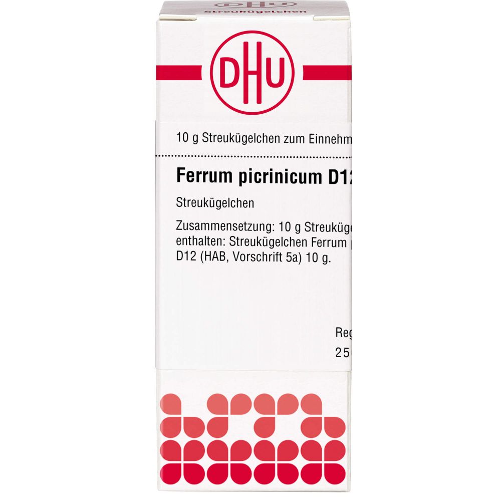 Ferrum Picrinicum D 12 Globuli 10 g