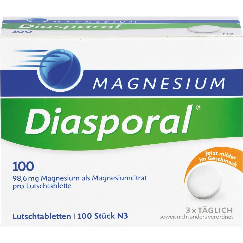 Magnesium Diasporal 100 Lutschtabletten 100 St