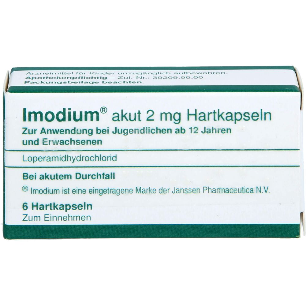 Imodium akut Hartkapseln 6 St