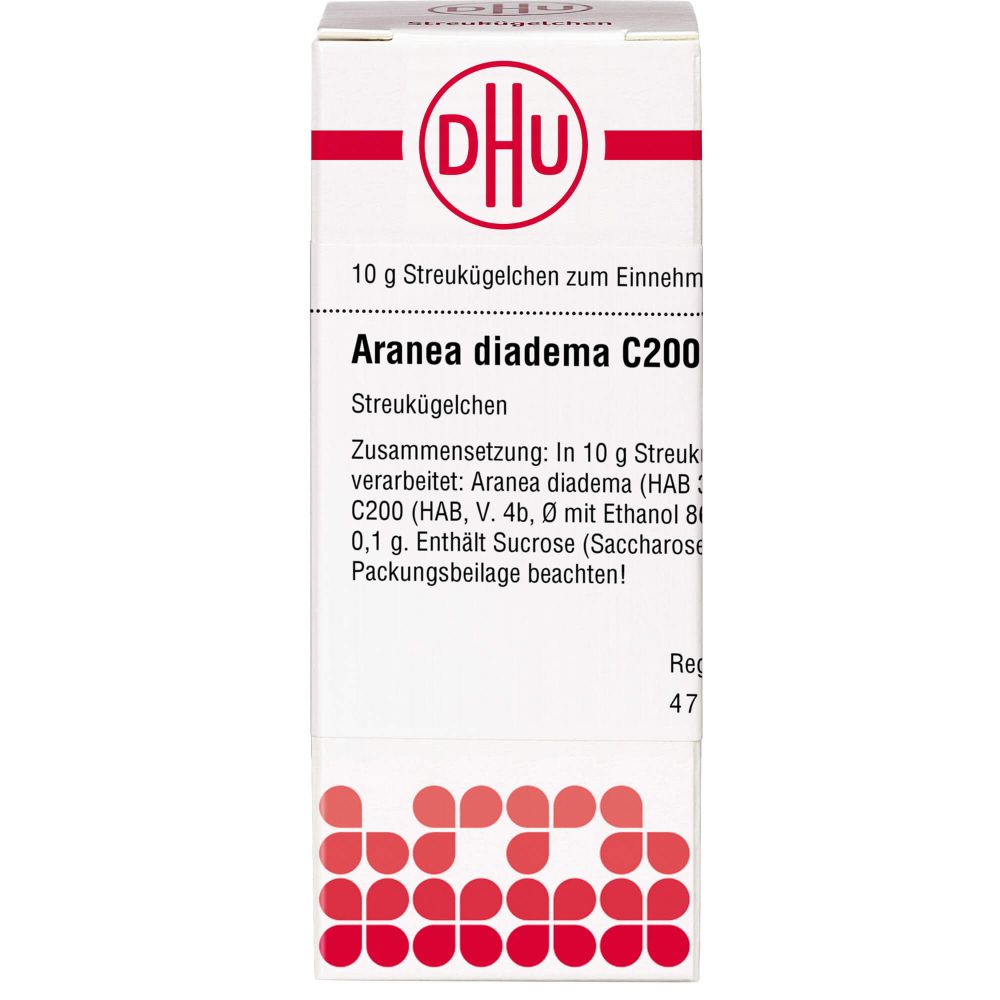Aranea Diadema C 200 Globuli 10 g