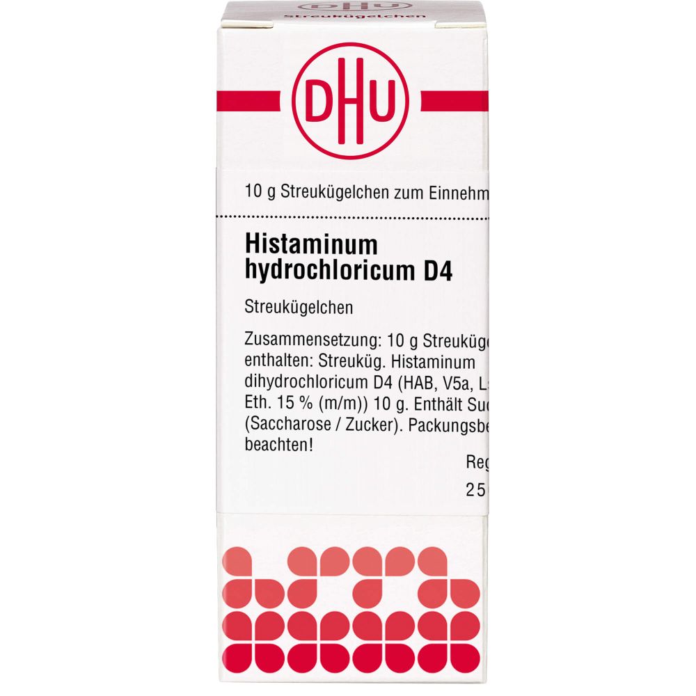 Histaminum hydrochloricum D 4 Globuli 10 g
