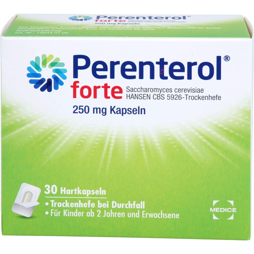 Perenterol forte 250 mg Kapseln Blister 30 St